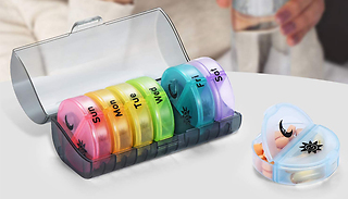 Morning & Night Weekly Pill Organiser - 3 Designs 