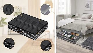 Large Capacity Under Bed Shoe Storage - 4 Designs