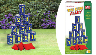 'Tin Can Alley' Garden Game