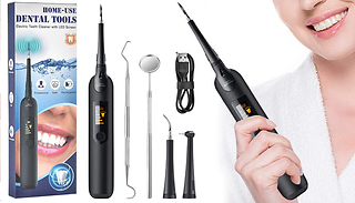 USB Electric Dental Tartar Cleaner With LED Screen