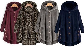 Women's Long Sleeved Cardigan - 4 Designs, 5 Sizes