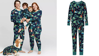 Matching Family Dinosaur Christmas Pyjamas - 20 Options