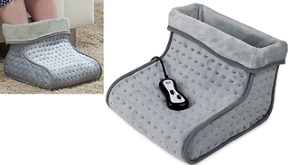 Electric Fleece Foot Warmer and Massager