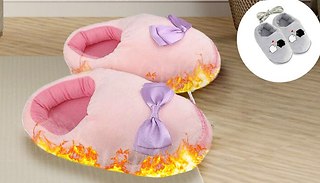 USB Electric Foot Warmers - 2 Colours 