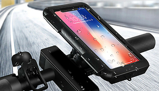2-In-1 360-Degree Waterproof Handlebar Phone Case