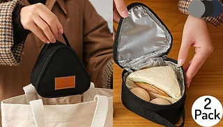 2-Pack of Thermal-Insulated Snack Bags - 3 Colours