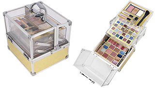 64-Piece Glam Acrylic Vanity Organiser Case Set