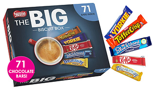 The Big Nestlé Biscuit Box - 71 Chocolate Bars
