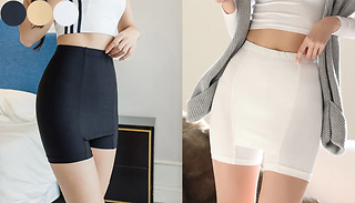2-Pack of Women's Under Dress Shorts - 2 Sizes & 3 Colours