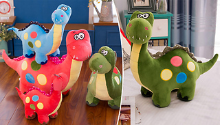 Plush Dinosaur Toy - 3 Colours
