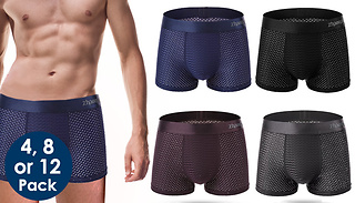 IceMesh Soft Breathable Boxers - Pack of 4, 8 or 12