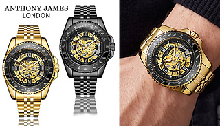 Limited Edition Hand-Assembled Anthony James Sports Watch - 2 Colours