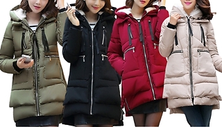 Thickened Down Parka Jacket - 4 Colours, 7 Sizes