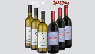 Mixed Case of 3 Serenta Red and 3 Alte Frange White Wines - £4.99 Per ...