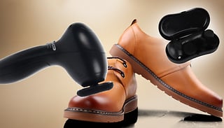 4-Head Portable Electric Shoe Polishing Brush