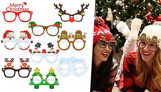 9-Piece Christmas Glasses Set