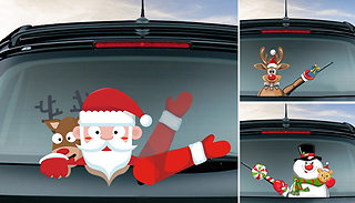 Christmas Car Windshield Wiper Sticker - 4 Designs