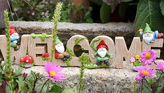 Welcome Gnome Garden Ornament