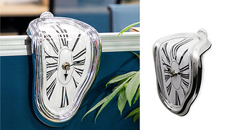 Melting Decorative Hanging Clock