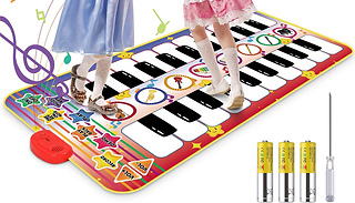 2-Way Electronic Musical Keyboard Play Mat