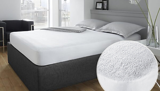 Cotton Terry Cloth Waterproof Pillow or Mattress Protector - 5 Options