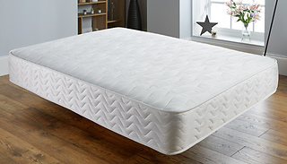 Sleepyn Quilted Memory Foam Sprung Mattress - 6 Sizes