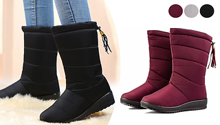 Women’s Waterproof Snow Boots - 3 Colours & 11 Sizes