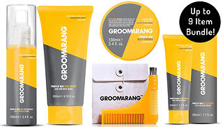 Groomarang Power of Man Grooming Kit - Up to 9 Items!