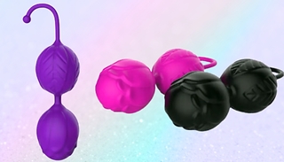 Silicone Kegel Balls Vibrator - 3 Colours