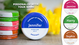 Personalised Vaseline Pots - 1 or 2