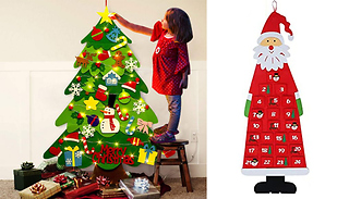 Home Decoration DIY Felt Christmas Tree - 3 Styles