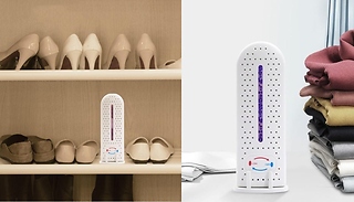 Rechargeable Moisture Absorber Dehumidifier - 1, 2 or 3-Pack!