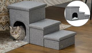 3-in-1 PawHut Dog Steps 