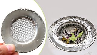 Stainless Steel Drain Hole Mesh Cover - 1, 2, or 4-Pack
