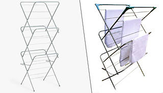 3-Tier Clothes Airer - 2 Colours