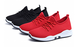 Breathable Mesh Shoes - 2 Colours & 5 Sizes