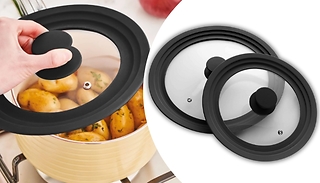 Daniel James Universal Pan Lids - 2 Sizes 