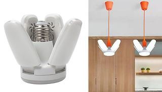 Folding LED Garage Light