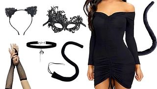 Black Cat Costume Set - 2 Designs