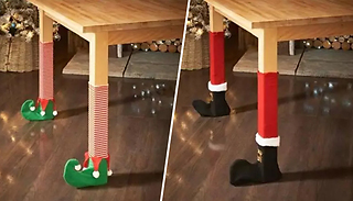 8-Piece Christmas Chair Leg & Foot Cover Set - 2 Designs