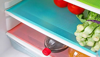 Antibacterial Fridge Mats - 4 or 8-Pack