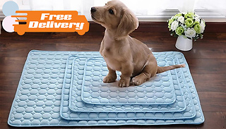 Padded Cooling Effect Pet Mat - 2 Colours & 5 Sizes