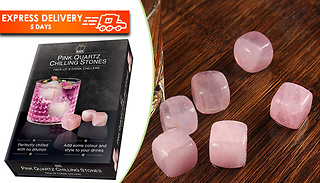 6-Pack Bar Originale Pink Quartz Chilling Stones