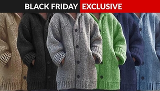 Chunky Knitwear Cardigan - 6 Colours, 7 Sizes