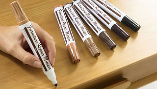 6 or 12-Pack of Wood Scratch Repair Marker Pens