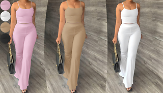 2-Piece Top & Trouser Block Colour Set - 4 Colours & 4 Sizes