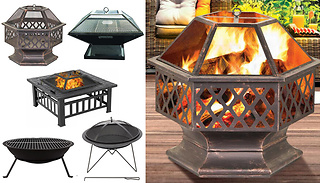 Fire Pit & BBQ Grill Collection - 5 Options!