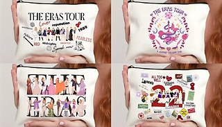 4-Pack of Music Lover Makeup Bags