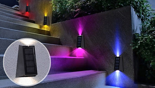 1, 2 or 4 Pack Solar Outdoor Garden Light - 2 Colours