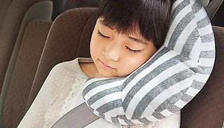 Kids Car Seat Belt Travel Pillow - 4 Colours